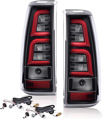 G-PLUS LED Tail Lights Compatible with Ford F150 2009-2014 Clear Lens Black Housing Left Driver & Right Passenger Rear Tail light Brake Lamps Assembly in Saudi Arabia