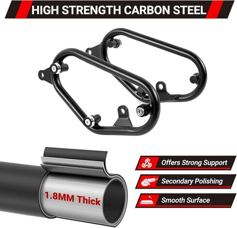 Motorcycle Saddlebag Support Brackets for Rebel 300 CMX300 Rebel 500 CMX500 2017 2018 2019 2020 2021 2022 2023 2024 2025 2026 Saddle Bag Side Support Mount Brackets in Kuwait
