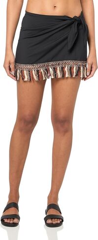BECCA Women's Fringe Sarong, Casual, Beach Cover Ups for Women in Saudi Arabia