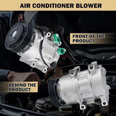 Air Conditioner AC Compressor Fits for Hyundai Sonata 2.0L 2.4L 2011-2012, for Kia Optima 2.0L 2.4L 2011-2012, CO 11218C AC Compressor, Replaces CO-11218C, 178317, 977013R000, 977013R000RU in Saudi Arabia