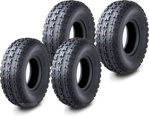 WANDA Set of 4 Sport ATV Tires 19x7-8 19x7x8 P327 4PR in Saudi Arabia