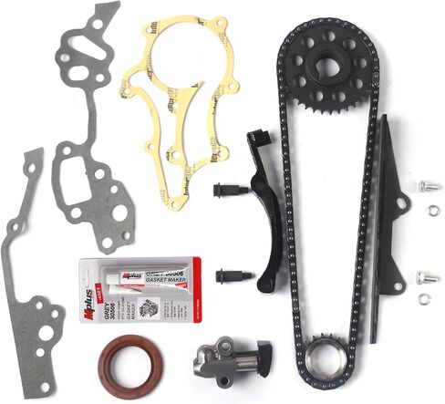 MPLUS 22REC Timing Chain Kit, Compatible with 85-95 Toyota 4Runner 2.4L, 85-95 Toyota Pickup 2.4L, 85 Toyota Celica ST, GT, GT-S 2.4L SOHC 8V and More in Saudi Arabia