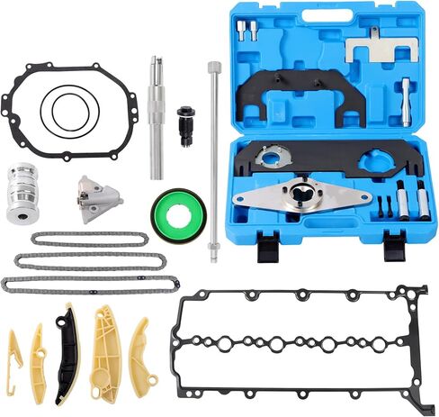 GXYWADY Timing Chain Kit Camshaft Fuel Injector Removal Tool Replacement for 2017-2020 Jaguar for Range Rover Evoque Discovery F-Pace 2.0L LR073746 LR084288 in Saudi Arabia