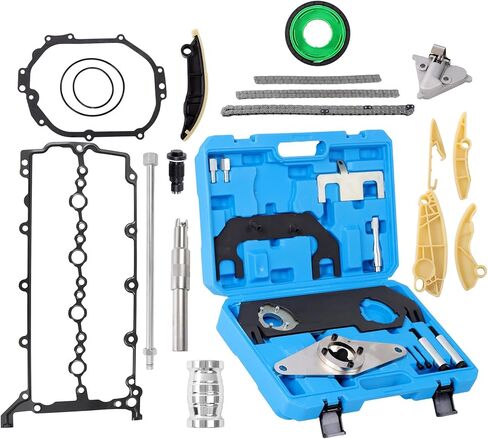 GXYWADY Timing Chain Kit Camshaft Fuel Injector Removal Tool Replacement for 2017-2020 Jaguar for Range Rover Evoque Discovery F-Pace 2.0L LR073746 LR084288 in Saudi Arabia