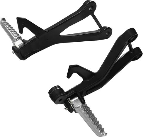 TCT-MOTORPARTS Rear Passenger Foot Pegs Footrest Bracket Set Fits for Kawasaki Ninja ZX-4RR 2023-2025 ZX-25R 2020-2025 in Saudi Arabia