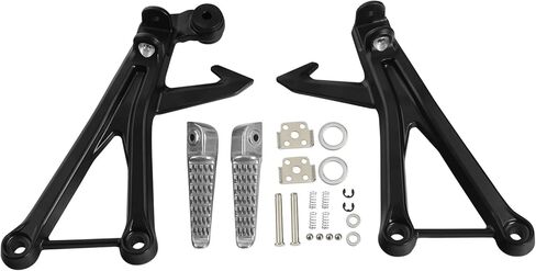 TCT-MOTORPARTS Rear Passenger Foot Pegs Footrest Bracket Set Fits for Kawasaki Ninja ZX-4RR 2023-2025 ZX-25R 2020-2025 in Saudi Arabia