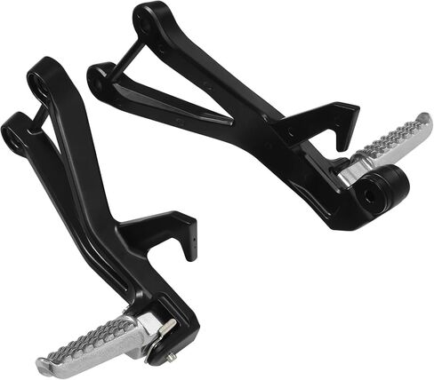 TCT-MOTORPARTS Rear Passenger Foot Pegs Footrest Bracket Set Fits for Kawasaki Ninja ZX-4RR 2023-2025 ZX-25R 2020-2025 in Saudi Arabia