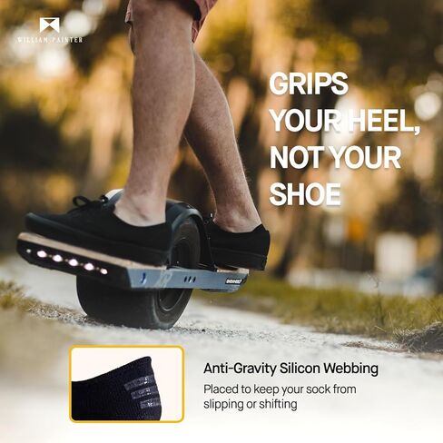 William Painter Titan No Show Socks, No Slip Odor Resistant and Ultra Durable Thread, One-Size-Fits-Most in Saudi Arabia