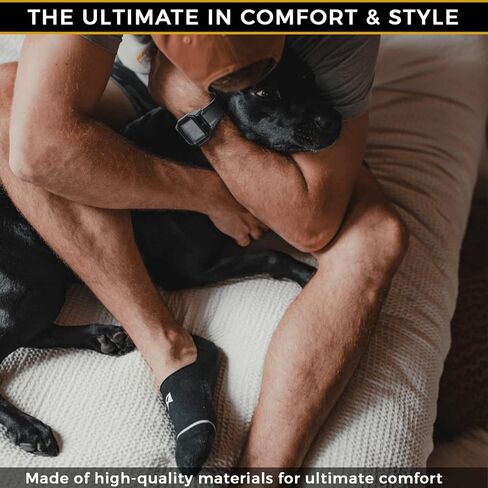William Painter Titan No Show Socks, No Slip Odor Resistant and Ultra Durable Thread, One-Size-Fits-Most in Saudi Arabia