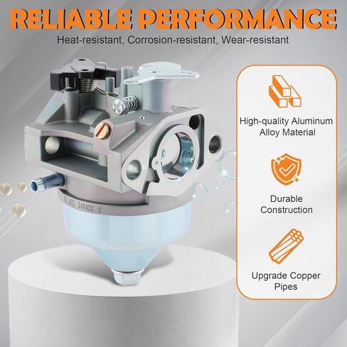 مكربن ​​GCV190 HRX217 متوافق مع محرك Honda GCV 190 GCV190A GCV190LA HRX 217 HRB217 HRX217K1 HRX217K2 أجزاء جزازة العشب مع مجموعات ضبط فلتر الهواء in Saudi Arabia
