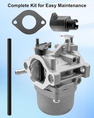 Aluminum Carburetor Carb Kit Fit for Troy-Bilt TB30R 10.5 HP 344cc Riding Lawn Mower Tractor Rear-Engine Replace 13CC26JD011, with Fuel Pipe and Gasket in Saudi Arabia
