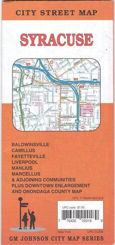 Syracuse, New York Street Map in Saudi Arabia