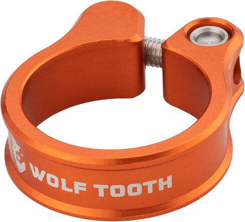 Wolf Tooth Seatpost Clamp 36.4mm Raw Silver in Saudi Arabia