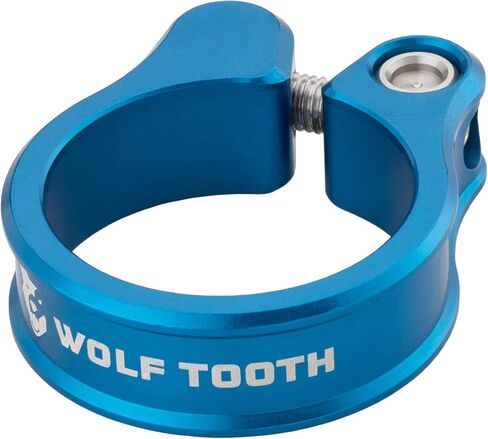 Wolf Tooth Seatpost Clamp 36.4mm Raw Silver in Saudi Arabia