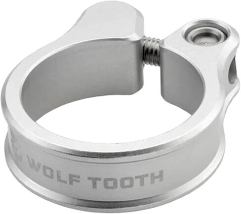 Wolf Tooth Seatpost Clamp 36.4mm Raw Silver in Saudi Arabia
