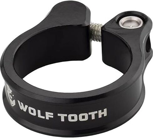 Wolf Tooth Seatpost Clamp 36.4mm Raw Silver in Saudi Arabia