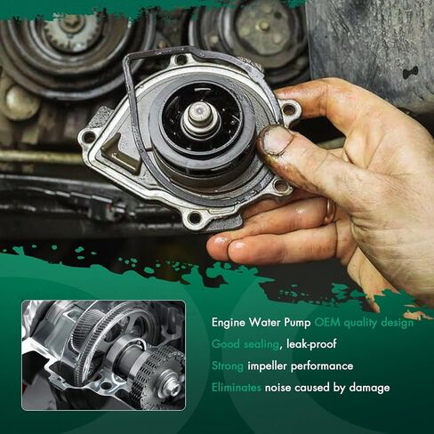 SCITOO AW9376 Professional Engine Water Pump for Chevrolet Prizm for Pontiac Vibe for Toyota Celica Corolla Matrix MR2 Spyder 1.8L in Saudi Arabia