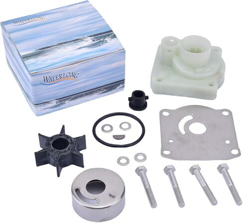 61N-W0078-11 Water Pump Repair Kit Impeller Replaces for Yamaha Outboard 25HP 1998-2018 in Saudi Arabia