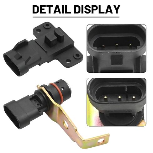12596851 10485432 Engine Camshaft and Crankshaft Position Sensor Set, Replacement for Cadillac Escalade 1999-2000, Replacement for Chevrolet Astro 1996-2005 Blazer 1995-2004 in Saudi Arabia