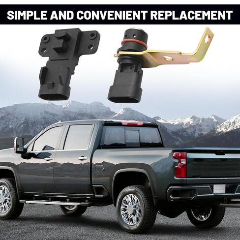 12596851 10485432 Engine Camshaft and Crankshaft Position Sensor Set, Replacement for Cadillac Escalade 1999-2000, Replacement for Chevrolet Astro 1996-2005 Blazer 1995-2004 in Saudi Arabia