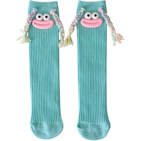 Kids Crazy Silly Funny Wacky Socks Funky Cool Cartoon Calf Cotton Socks Gag Gifts for Girls Boys Toddlers in Kuwait