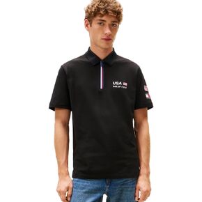 Tommy Hilfiger Mens U.S. Sail GP Team Team Pique Performance Polo in Saudi Arabia