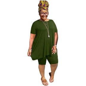 Mrskoala Women Two Piece Outfit Casual Summer Sweatsuits Sets in Saudi Arabia