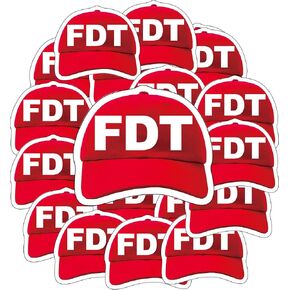 100 Pcs Fuck Trump Sticker Anti Trump Stickers FDT Sticker UWHENBO No Residue Leaves Funny Fuck donaold trumop Decal in Kuwait