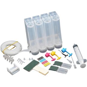 DIY Ink Ciss System Compatible with Inkjet Printers Including Accessories in Kuwait