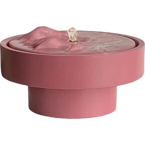 نافورة مياه داخلية - ديكور نافورة مياه زن للتأمل والاسترخاء لليوجا والدراسة والشاي وغرفة المعيشة والمكتب ونادي التجميل وهدايا فنغ شوي للمنزل والديكور الصيني والهدايا (أسود) in Kuwait