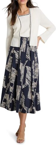 NIC+ZOE Women's Trimmed Rib Cardigan in Saudi Arabia