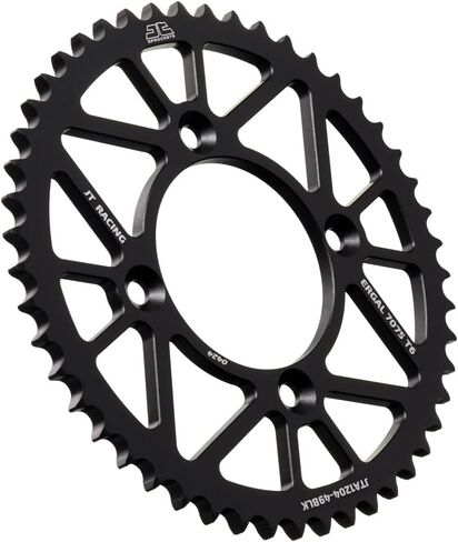 JT Sprockets JTA1204.46RED 46 Tooth Red Racelite Anodized Aluminum 7075 T6 Rear Sprocket in Saudi Arabia