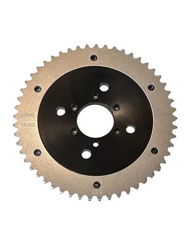 Split Aluminum Sprocket 53 Tooth for 35 Chain (Silver) in Saudi Arabia