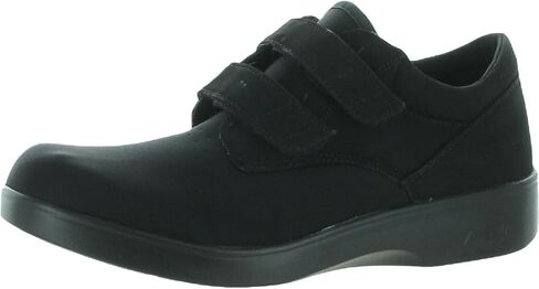 Apex Men & Women's Stretchable Double Strap Casual Shoe - Black in Saudi Arabia