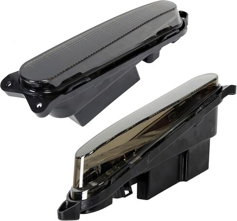 مصابيح LED للحاجز الخلفي من KUAFU متوافقة مع 2009-2013 Harley Touring CVO Road King Electra Street Glide بدون أجهزة تركيب بدون تعليمات، عدسات دخان in Saudi Arabia