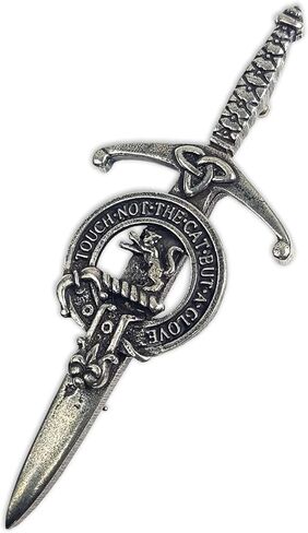 Mackintosh Scottish Family Clan Crest Kilt Pin - Made in Scotland in Saudi Arabia