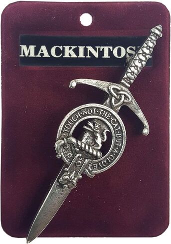 Mackintosh Scottish Family Clan Crest Kilt Pin - Made in Scotland in Saudi Arabia