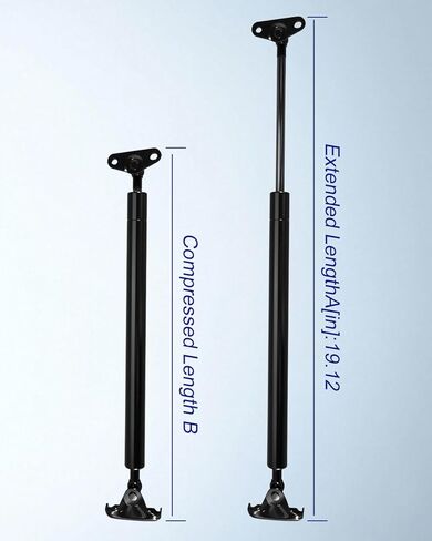 2Pcs Rear Liftgate Support Struts with Brackets Fit for Toyota Highlander 2001-2007, Tailgate Lift Supports Replace 68950-49025 4598, Trunk Shock in Saudi Arabia