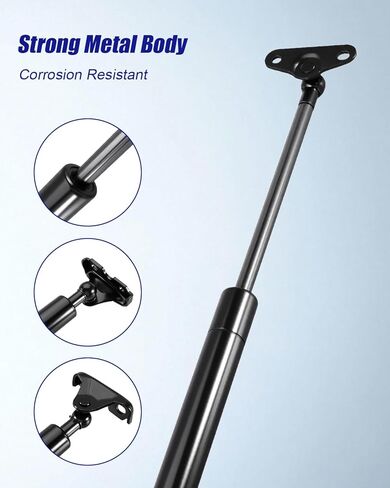 2Pcs Rear Liftgate Support Struts with Brackets Fit for Toyota Highlander 2001-2007, Tailgate Lift Supports Replace 68950-49025 4598, Trunk Shock in Saudi Arabia