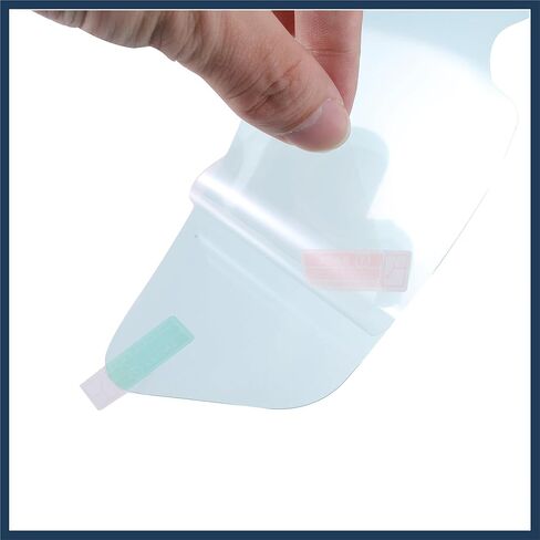 3pcs 9.65"x2.87" Anti Fog Film for Motorcycle Helmet Universal Anti Fog Shield Film Lens Sticker Durable Nano Coating Sticker Film Helmet Accessory Stylish Design in Saudi Arabia