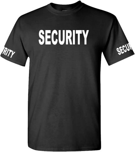 تي شيرت The Goozler Security - واجب شرطة موظفي الحفلات والمناسبات - تي شيرت قطني رجالي in Saudi Arabia