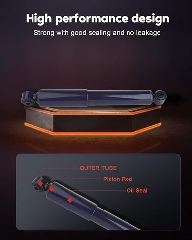 Cciyu 2 × دعامات خلفية ممتصة للصدمات تناسب 2003 2004 2005 2006 لـ Acura MDX 349039 37246 in Kuwait