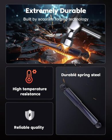 Cciyu 2 × دعامات خلفية ممتصة للصدمات تناسب 2003 2004 2005 2006 لـ Acura MDX 349039 37246 in Kuwait