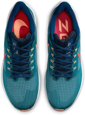 NIKE Air Zoom Pegasus 39, Men's Trainers, Spruce Lt Crimson Valerian, Size 44 EU in Saudi Arabia