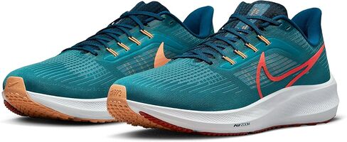 NIKE Air Zoom Pegasus 39, Men's Trainers, Spruce Lt Crimson Valerian, Size 44 EU in Saudi Arabia
