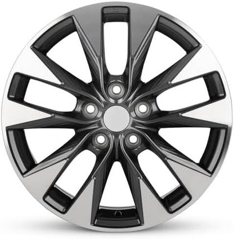 New 17x6.5 inch OEM Direct Replacement Aluminum Wheel for Nissan Sentra 2016–2019 5‑114.3 mm Black 17 in Rim 403004FU3A in Saudi Arabia