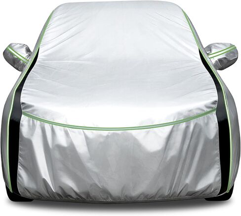 Cartist 420d Car Cover Fits for Honda CRV 1997-2025 2026, All Weather Car Covers Outdoor for CRV Accessories, Waterproof, with Zipper & Reflective Safety Strips in Saudi Arabia