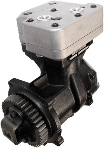 Mytee Products Air Brake Compressor Compatible with Mack E7 SS318 Engine Replaces 9111535400 S9111530550X 1530550 9111530557 in Saudi Arabia