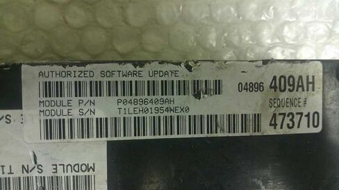 Engine ECM Control Module RWD Fits 05 Compatible with Magnum 300 P04896409AH 04896409AH in Saudi Arabia