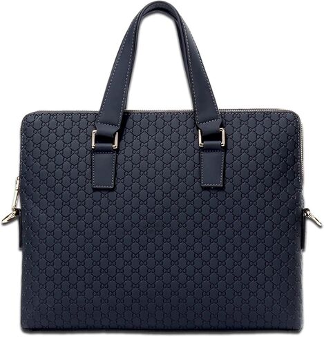 حقيبة كتف عصرية للرجال، حقيبة كروس بحجم 14 بوصة، حقيبة كمبيوتر محمول للرجال، حقيبة سفر (أزرق) in Kuwait